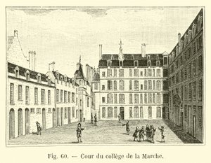 Tribunal de colégio do março de French School