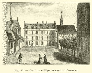 Corte do Colégio do Cardeal Lemoine de French School