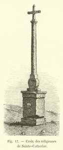 Cruz das irmãs de Santa Catarina de French School