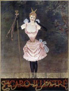 Bailarino - capa do "Figaro Illustrated", n.d. de French School