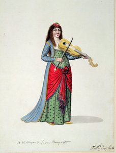 Filha dos sultões, período otomano, terceiro quartel do século XVIII (wc no papel) de French School