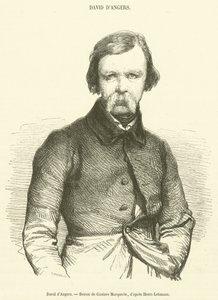 David de Angers (gravura) de French School
