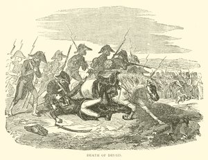 Morte de Desaix (gravura) de French School
