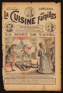 Morte do cozinheiro francês François Vatel de French School
