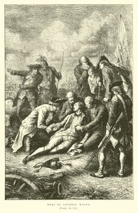 Morte do general Wolfe, 1759 de French School