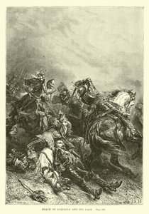 Morte de Gustavus e sua página de French School