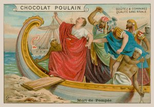 Morte de Pompeu (106-48 aC) de French School