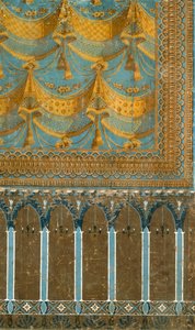 Papel de parede francês decorativo c.1800 de French School