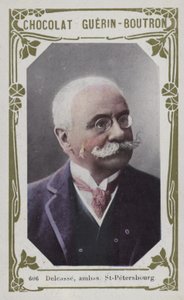 Delcasse, Embaixador São Petersburgo (foto colorida) de French School