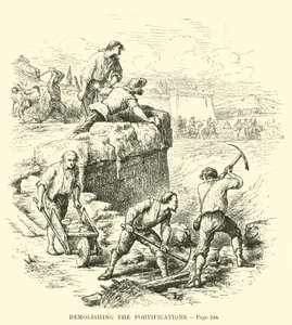 Demolindo as fortificações de French School