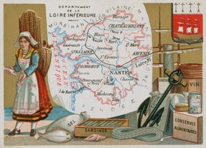Departamento de Inferieure Loire, no oeste da França