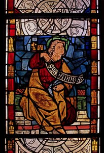Retratando São João: grisaille da capela do castelo, Rouen de French School