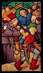 Retratando a Via Crucis; ex Chapelle no Hotel Cluny de French School