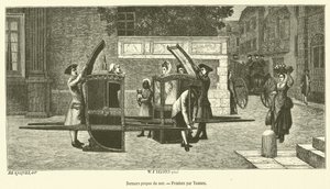 Últimas palavras da noite (gravura) de French School