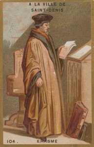 Desiderius Erasmus, estudioso holandês do século XV e teólogo de French School