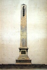 Design para Monumento Neo-Clássico à 