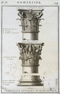 Projeto para uma antiga capital e base de um templo de Júpiter de French School