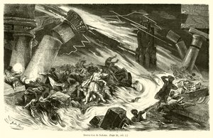 Destruição de Sodoma (gravura) de French School