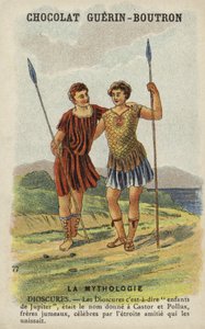 Dioscuri, ou seja, Castor e Pollux de French School