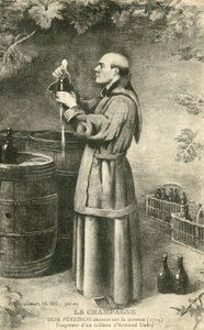 Dom Perignon (litho) de French School