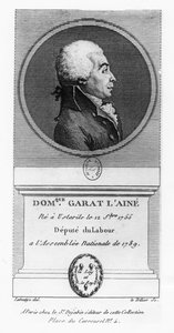 Dominique-Joseph, Conde de Garat (gravura) de French School