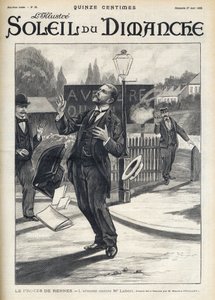 Caso Dreyfus - Tentativa de assassinato de Maitre Labori durante o julgamento em Rennes - Ataque contra Fernand Labori (1860-1917), advogado de defesa de Alfred Dreyfus (1859-1935), atingido com uma bala nas costas em Rennes quando se dirigia para o local  de French School