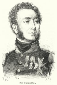 Duque de Angouleme (gravura) de French School