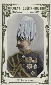 Duc de Anhalt (foto colorida) de French School