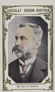 Duc de Chartres (foto colorida) de French School