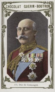 Duc de Connaught (foto colorida) de French School
