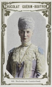 Duquesa de Cumberland (foto colorida) de French School