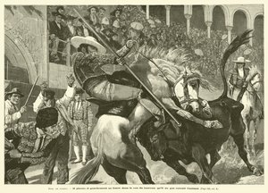 Duel De Femmes (gravura) de French School