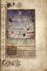 Eg 2709 fol.2 Um navio apinhado de homens armados, do 