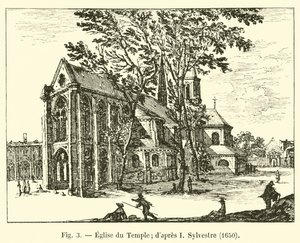 Igreja do Templo; dapres I Sylvester, 1650 de French School