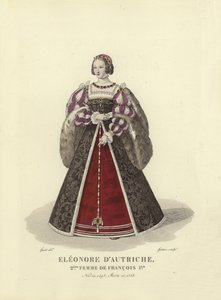 Eleanor da Áustria, segunda esposa do rei Francisco I da França