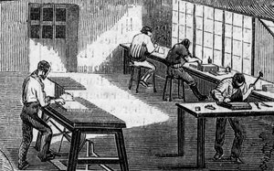 Oficinas de eletrotipagem de French School