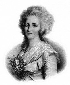 Elisabeth da França (litho) de French School