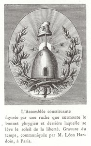 Emblema da Assembléia Constituinte, Revolução Francesa de French School