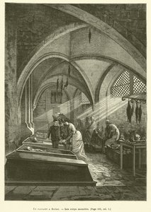 En Passant A Breme (gravura) de French School