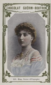 Ena, Reine dEspagne (foto colorida) de French School