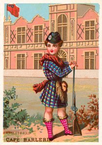 Inglaterra (chromolitho) de French School