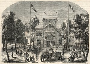 Gravação em "Tableau-de-Paris" de Edmond Texier 1852 de French School