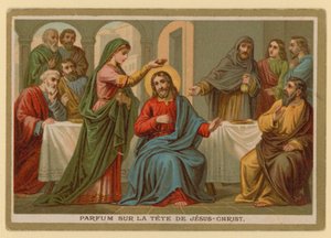 Episódio da vida de Jesus Cristo (cromolito) de French School