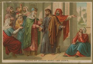 Episódio da vida de Jesus Cristo (cromolito) de French School
