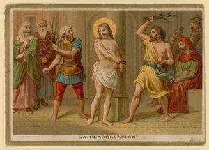 Episódio da vida de Jesus Cristo (cromolito) de French School