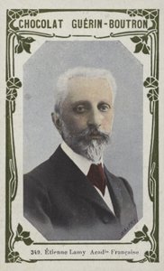 Etienne Lamy, Academia Francesa (foto colorida) de French School