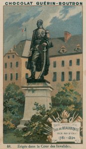 Eug de Beauharnais, vice-rei da Itália, 1781-1824, Erigee na Cour des Invalides de French School