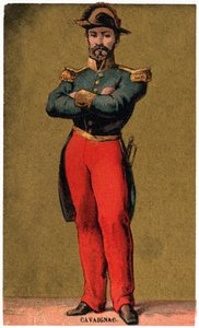Eugene Cavaignac, c.1900 (impressão) de French School
