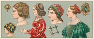 Europa XVI Cent Costume de French School