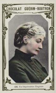 Ex-Imperatrice Eugenie (foto colorida) de French School